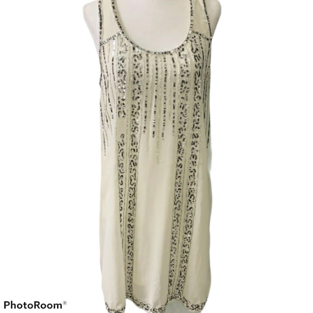 Charming Charlie Sequins Razorback Dress